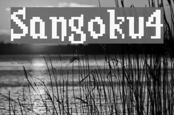 Sangoku4 Font examples