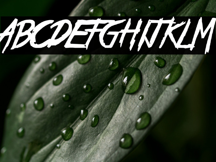 Sangre y Arena Font examples