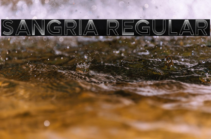Sangria Regular Example 3