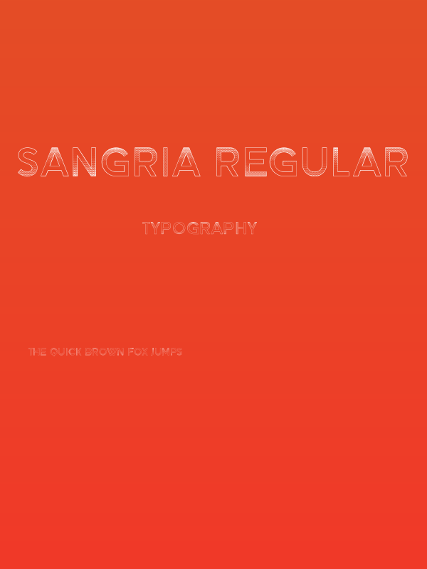 Sangria Regular Poster