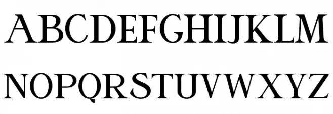Sangrita Schriftart Groß