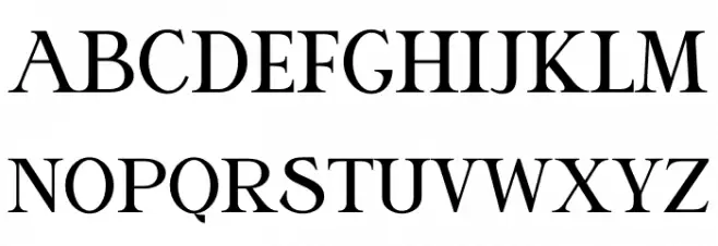 Sangrita Schriftart Groß
