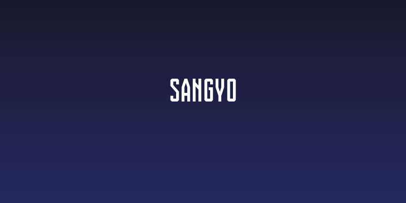 Sangyo Social Header