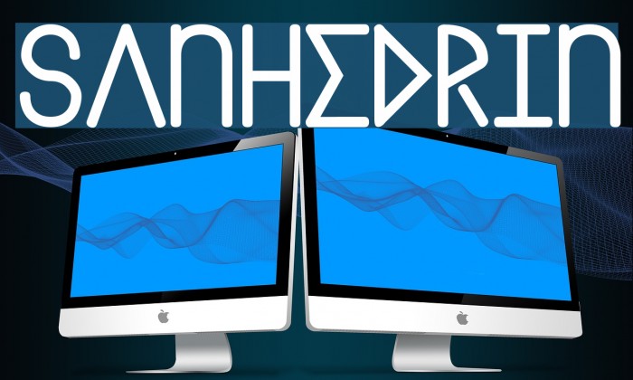 Sanhedrin Schriftart examples