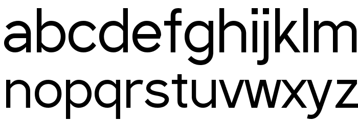 Sani Trixie Sans Regular Font LOWERCASE