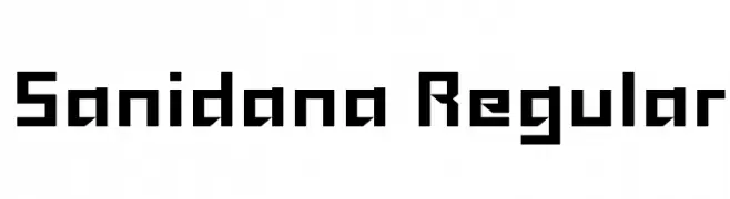 Sanidana Regular 