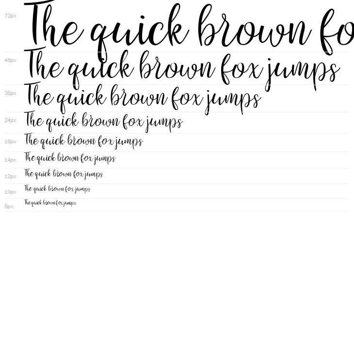 Sanies Script Waterfall