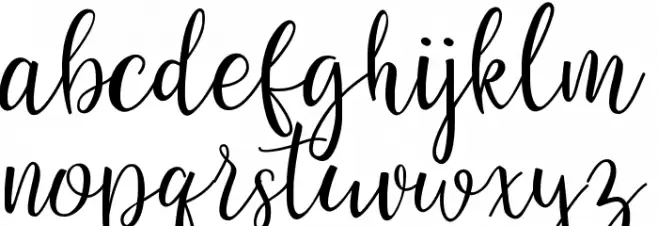 Sanies Script Шрифта строчной