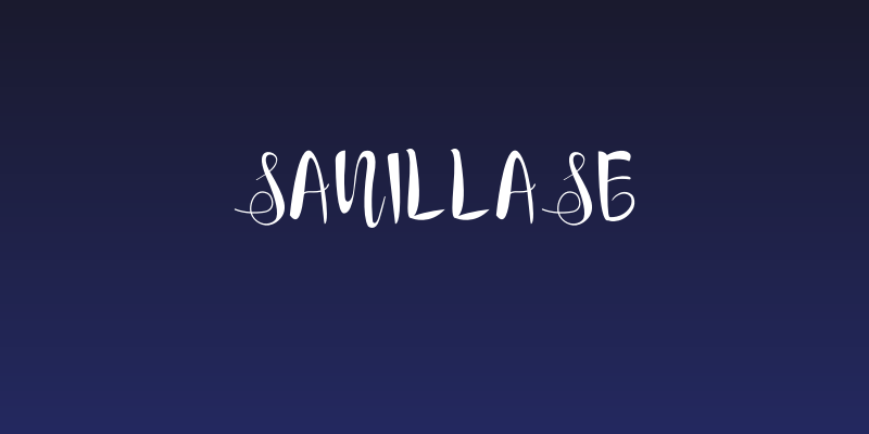 Sanillase Social Header