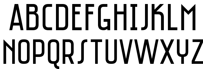 Saniretro Regular Font LOWERCASE