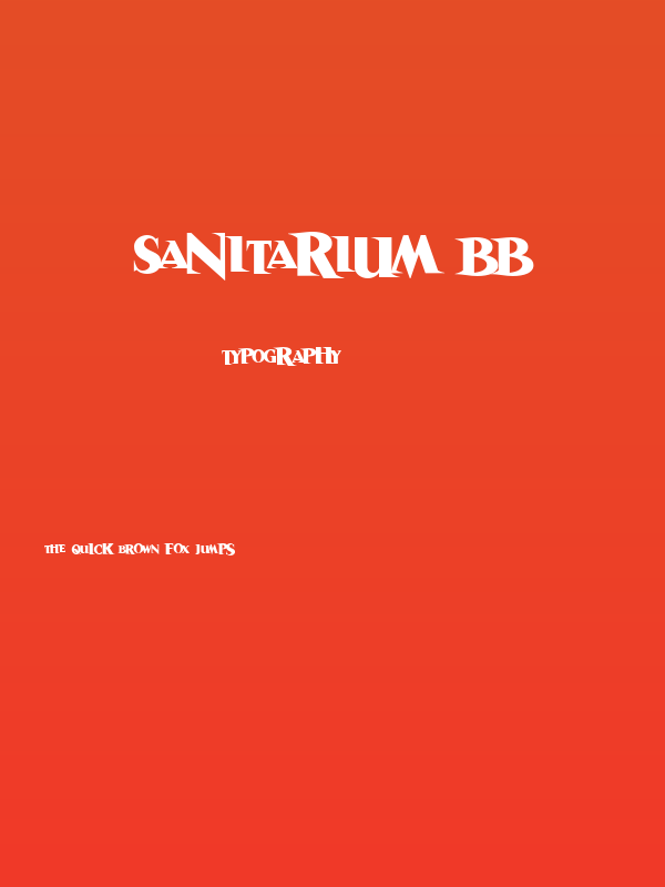 Sanitarium BB Poster