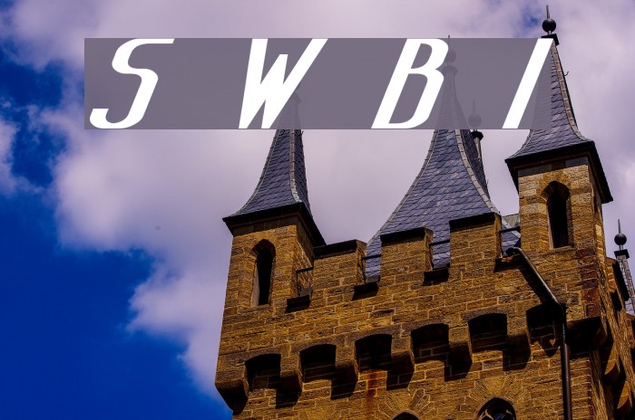Sanity Wide Bold Italic Font examples
