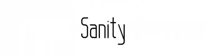 Sanity  Descarca Fonturi Gratis