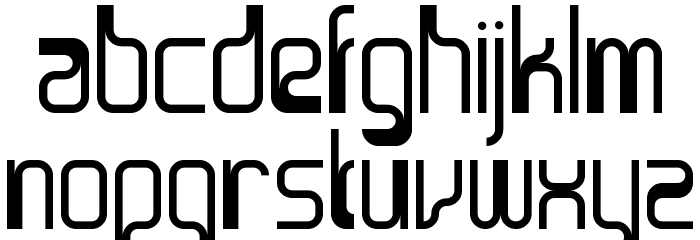 Sanjaya Epoch Regular Font LOWERCASE