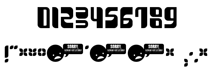 Sanka Font OTHER CHARS