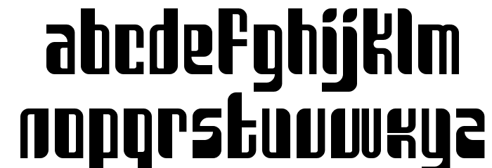 Sanka Font LOWERCASE