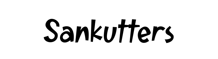 Sankutters  Frei Schriftart Herunterladen