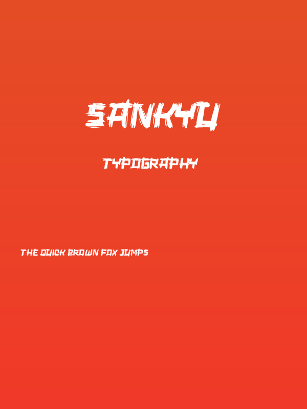 Sankyu Poster
