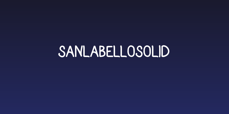 SanlabelloSolid Social Header