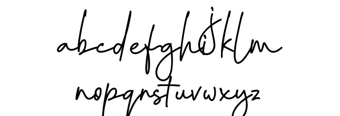 SanliurfaRegular Font LOWERCASE