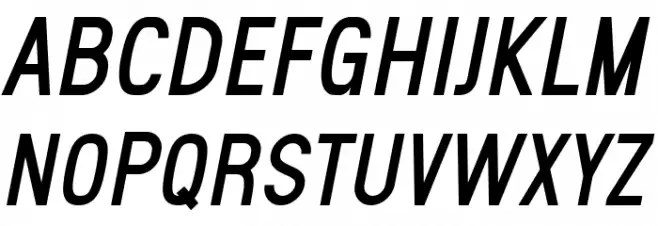 Sanlulus Bold Italic फ़ॉन्ट अपरकेस