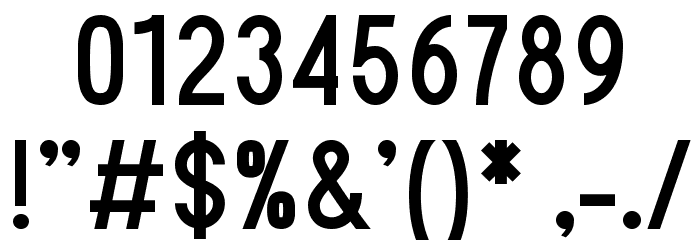 Sanlulus Bold Font OTHER CHARS