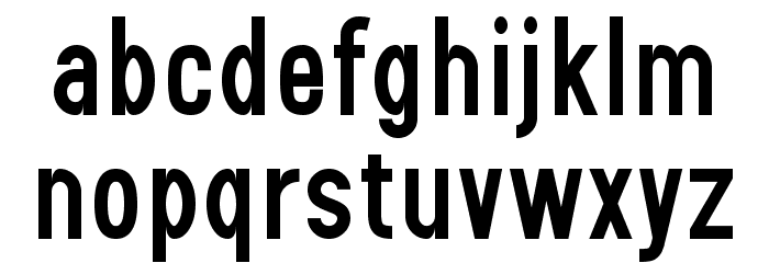 Sanlulus Bold Font LOWERCASE