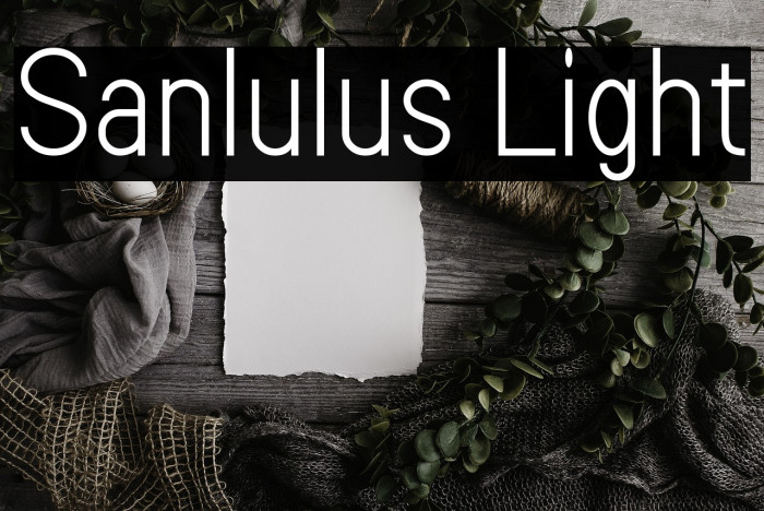 Sanlulus Light Example 2