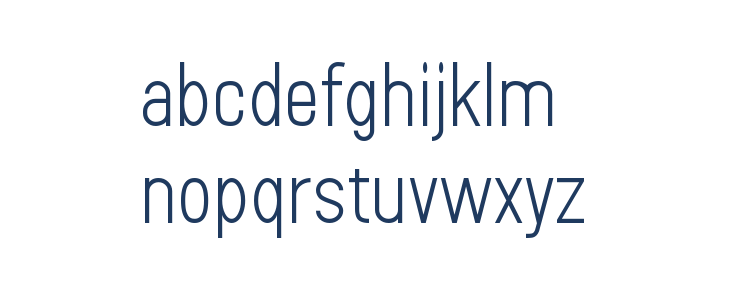 Sanlulus Light Lowercase