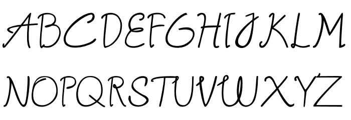 Sannisa Шрифта ВЕРХНИЙ