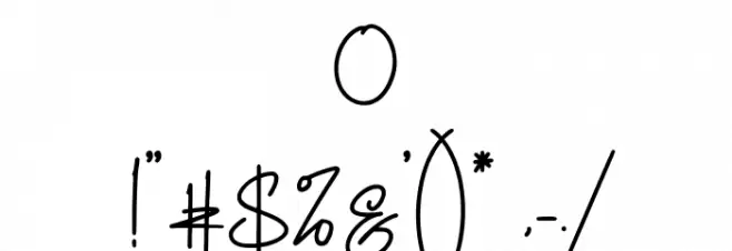 Sanpaullo Font OTHER CHARS