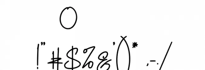 Sanpaullo Font OTHER CHARS