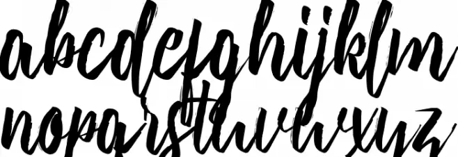 Sanpedro Demo Schriftart Kleinbuchstaben