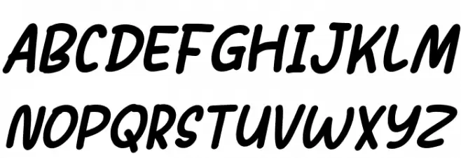 Sans Andreas Bold Italic Шрифта ВЕРХНИЙ