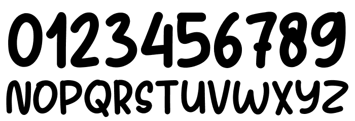 Sans Andreas Bold Font OTHER CHARS