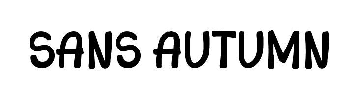 Sans Autumn  Frei Schriftart Herunterladen