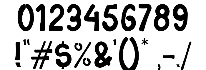 Sans Autumn Font OTHER CHARS