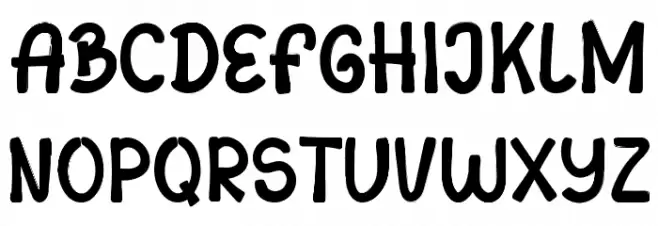 Sans Autumn Schriftart Groß