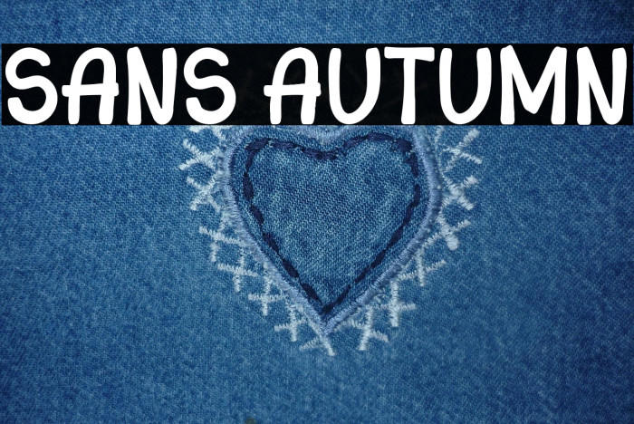 Sans Autumn Example 3