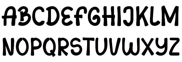 Sans Autumn Font LOWERCASE
