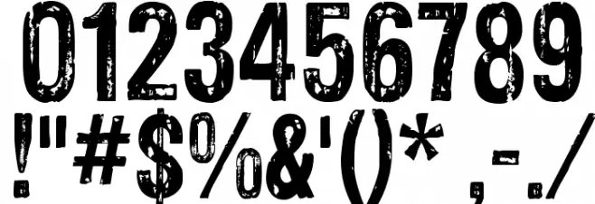 Sans Culottes Font Alte caractere