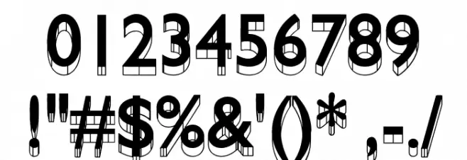 Sans Guilt Wafer Font OTHER CHARS