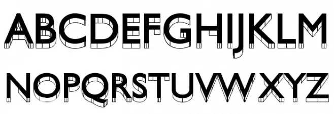 Sans Guilt Wafer Schriftart Groß