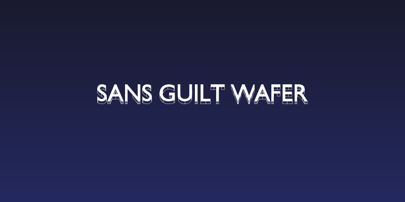 Sans Guilt Wafer Social Header