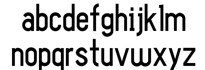 Sans I Am Font LOWERCASE