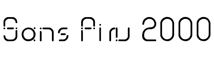 Sans Piru 2000 Caratteri