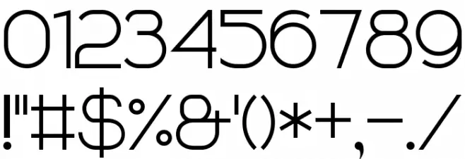 Sans Serif Plus 7 Font OTHER CHARS