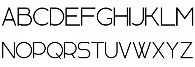 Sans Serif Plus 7 Polices MAJUSCULES