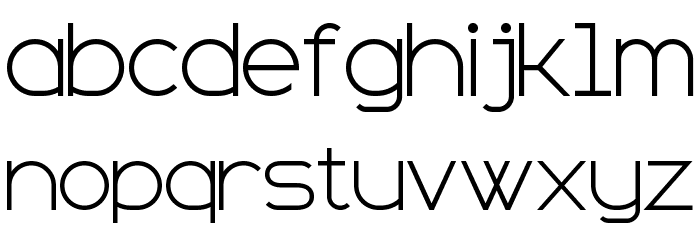Sans Serif Plus 7 Font LOWERCASE
