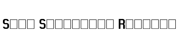 Sans Statement Regular Font